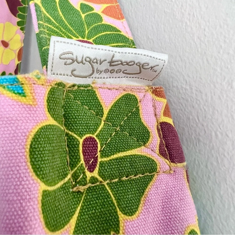SugarBooger By ORE Floral Canvas Diaper Bag